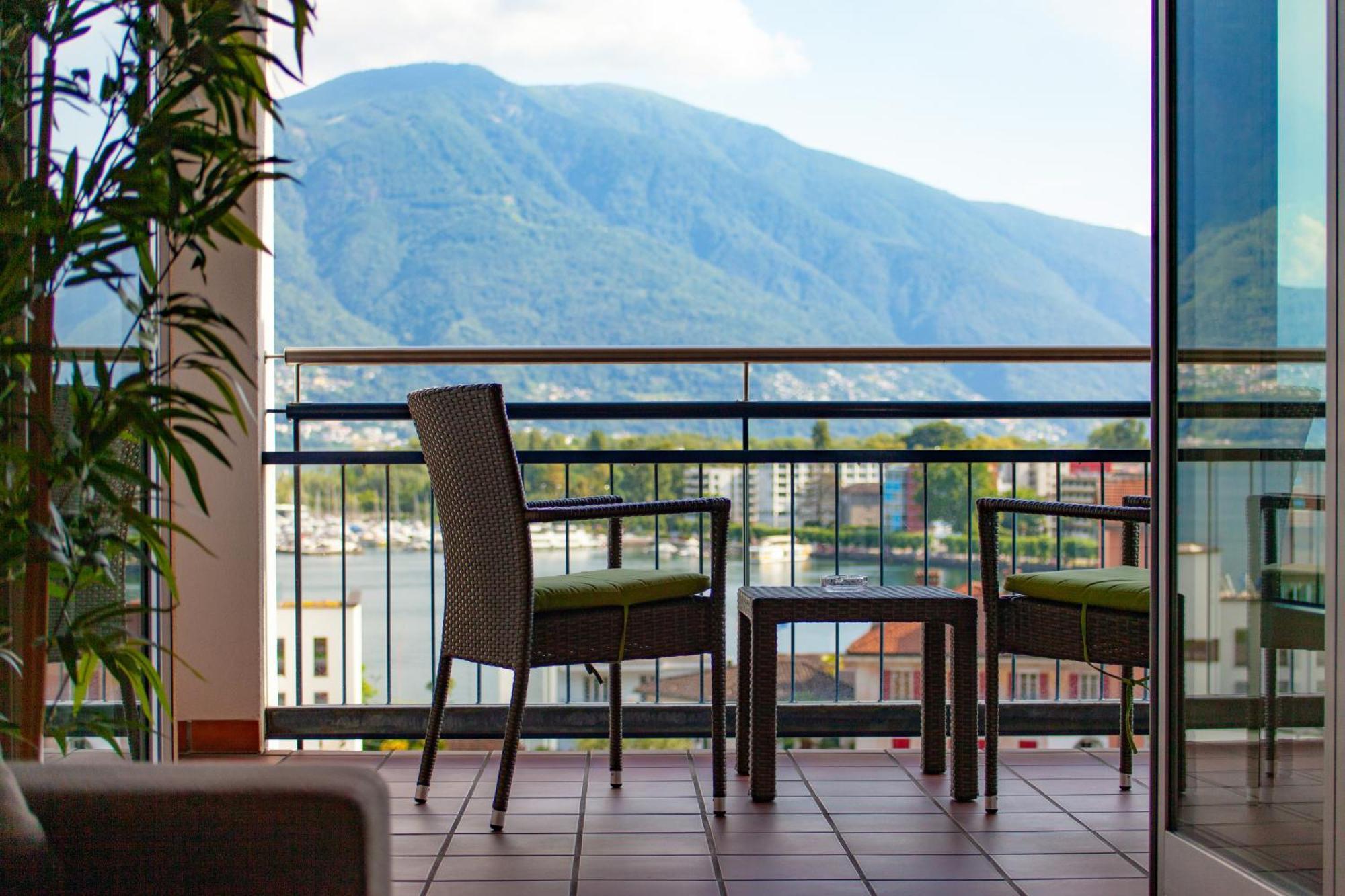 Tertianum Residenza Al Parco Appartements & Restaurant Muralto Экстерьер фото